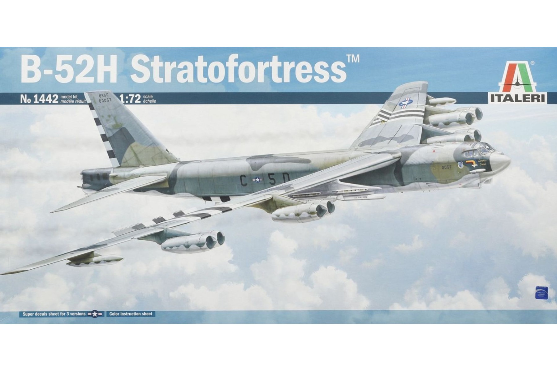 Italeri IT1442 Boeing B-52H Stratofortress, model kit