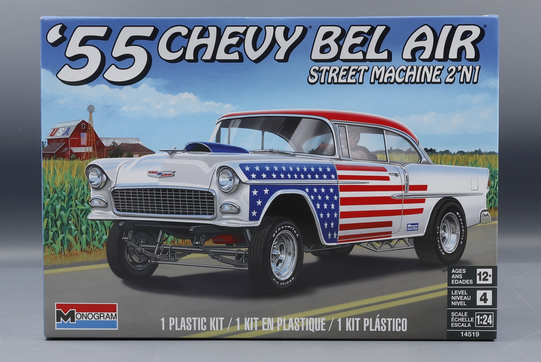 Revell RE14519 Chevy Bel Air ’55 “Street Machine”, model kit
