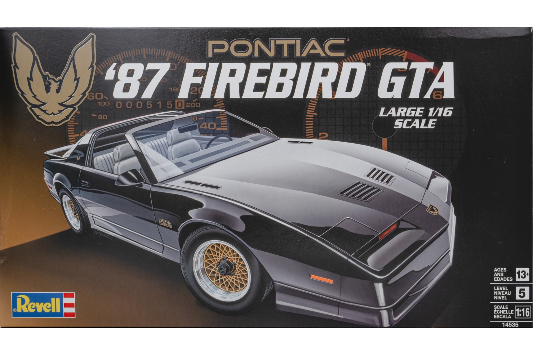 Revell RE14535 Pontiac Firebird GTA 1987, model kit