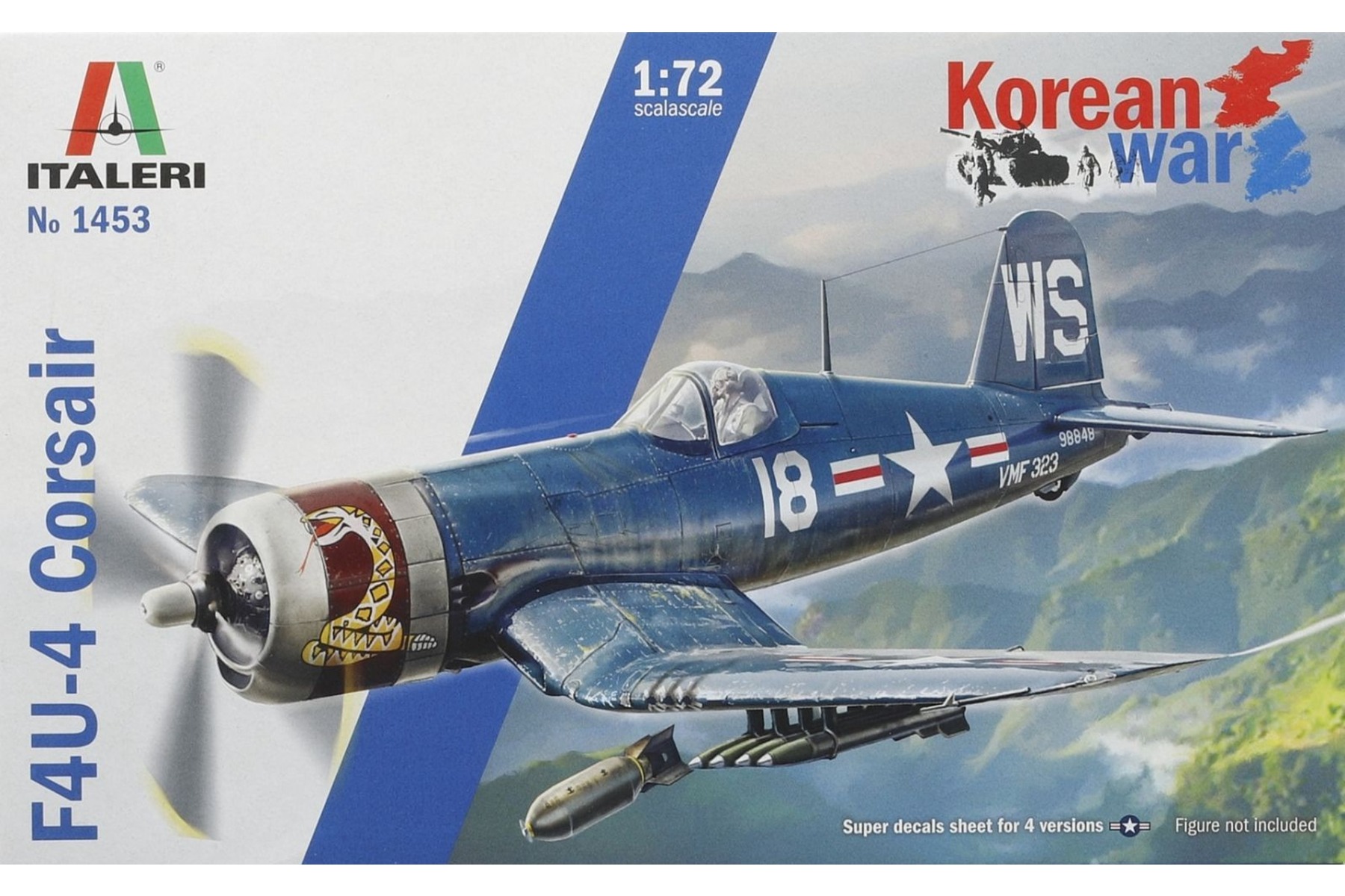 Italeri IT1453 Vought F4U-4 Corsair 