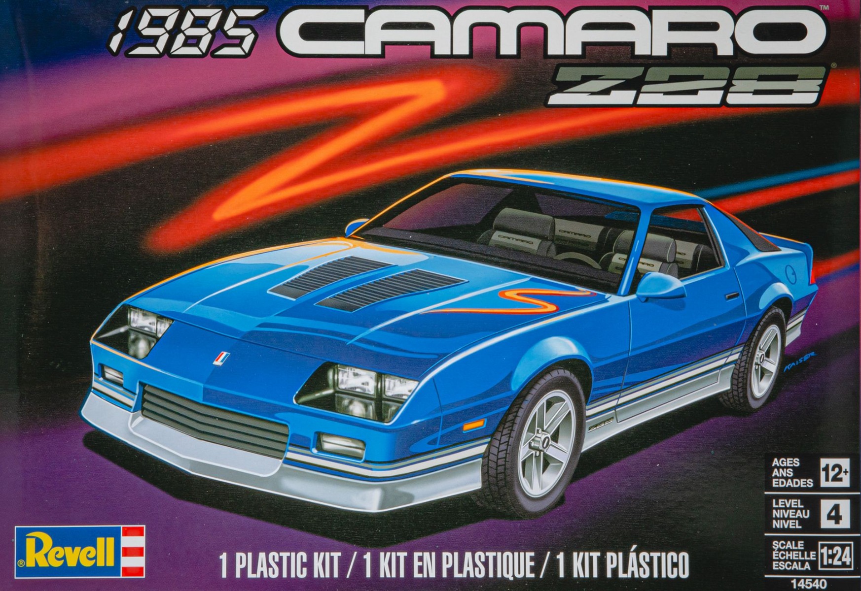 Revell RE14540 Chevrolet / Chevy Camaro Z28, 1985, model kit