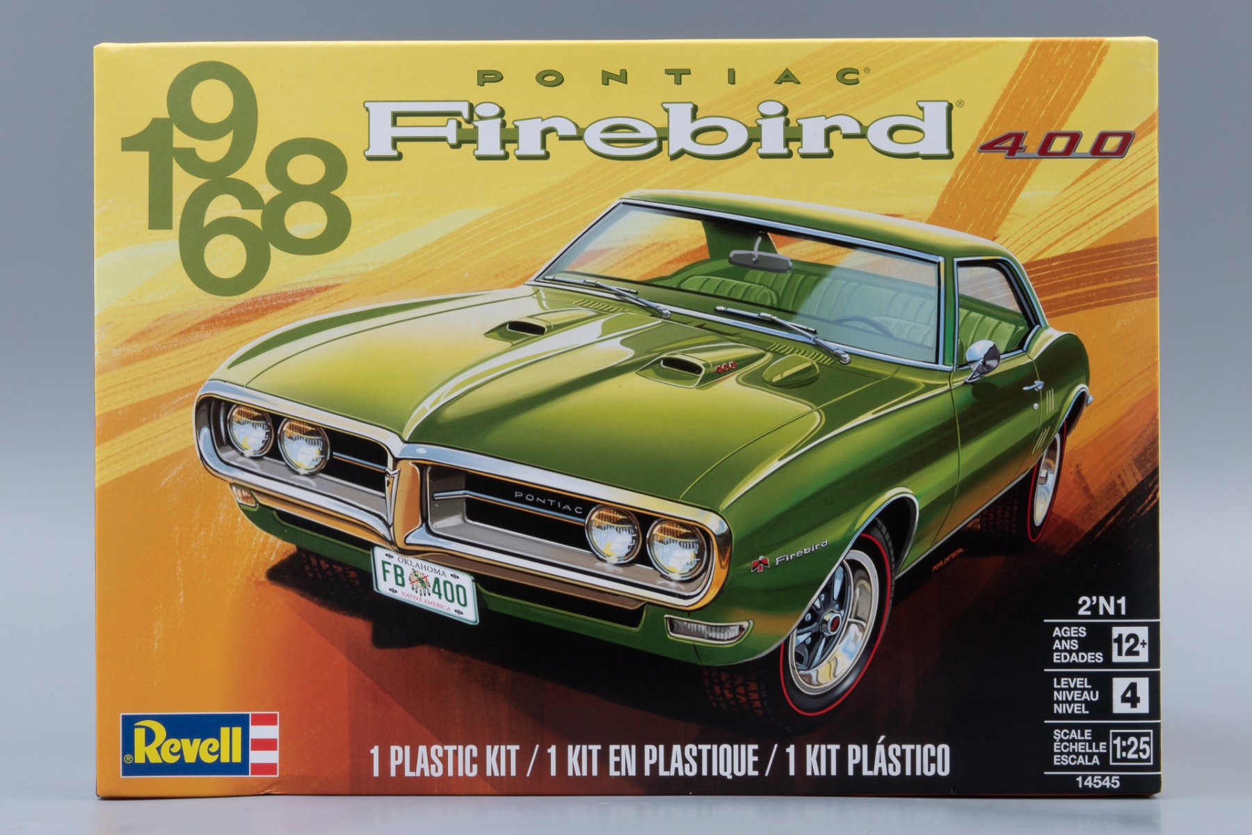Revell RE14545 Pontiac Firebird 400, 1968, model kit
