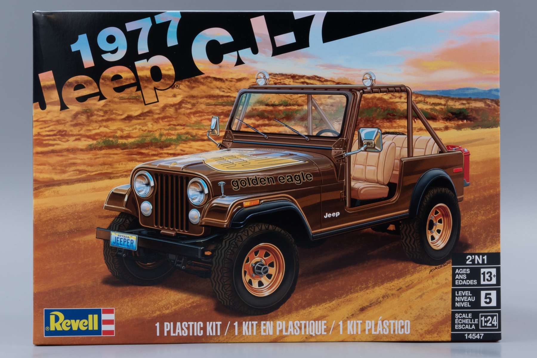 Revell RE14547 Jeep CJ-7, 1977, model kit