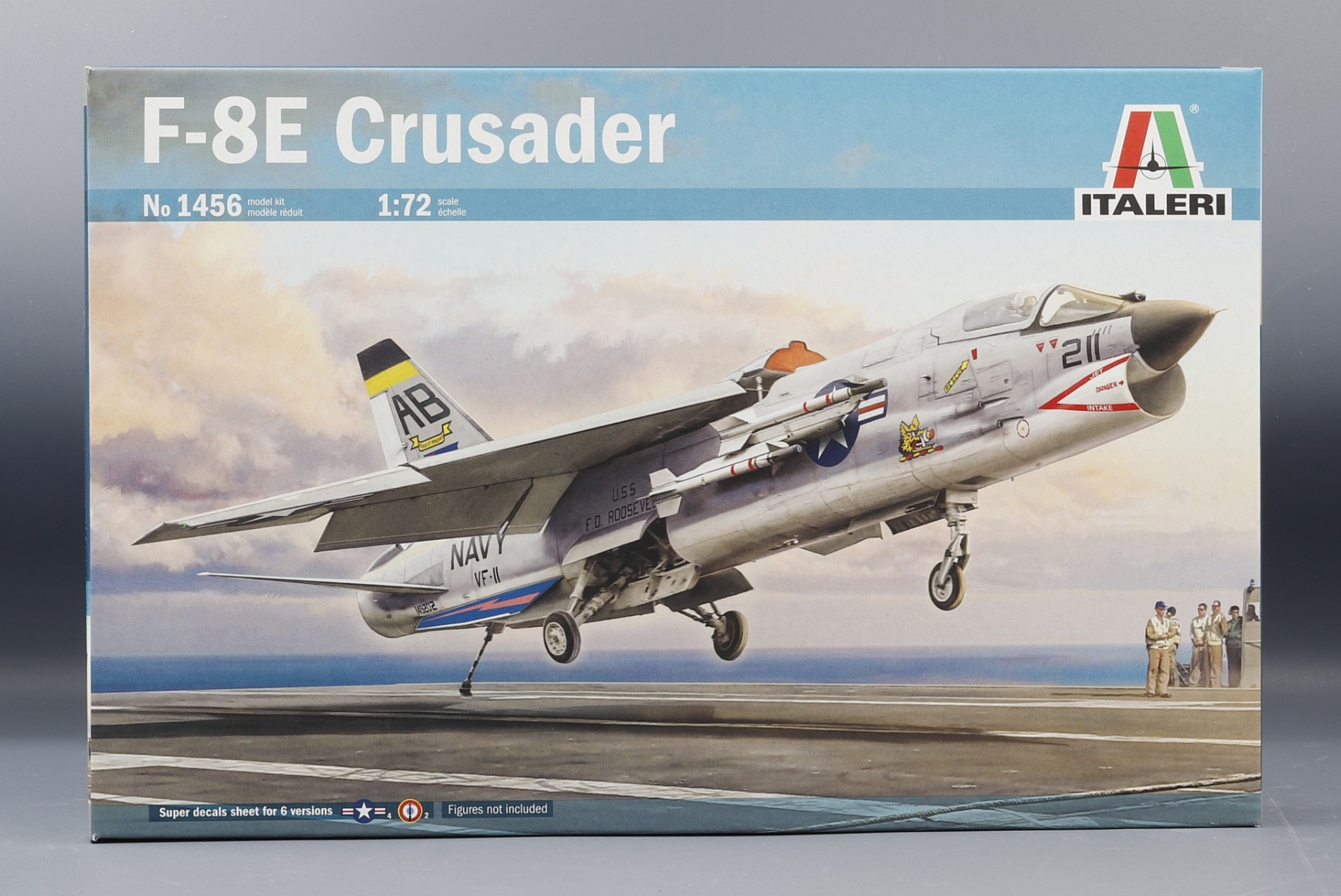 Italeri IT1456 F-8E Crusader, model kit