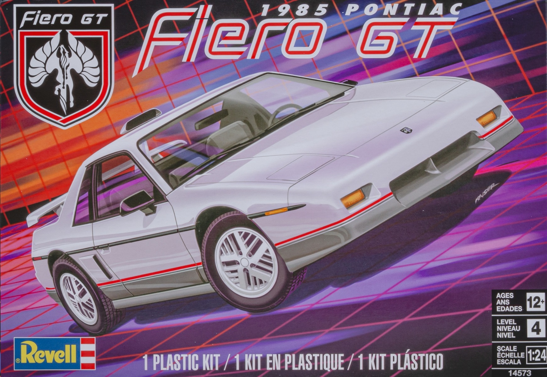 Revell RE14573 Pontiac Fiero GT, 1985, model kit