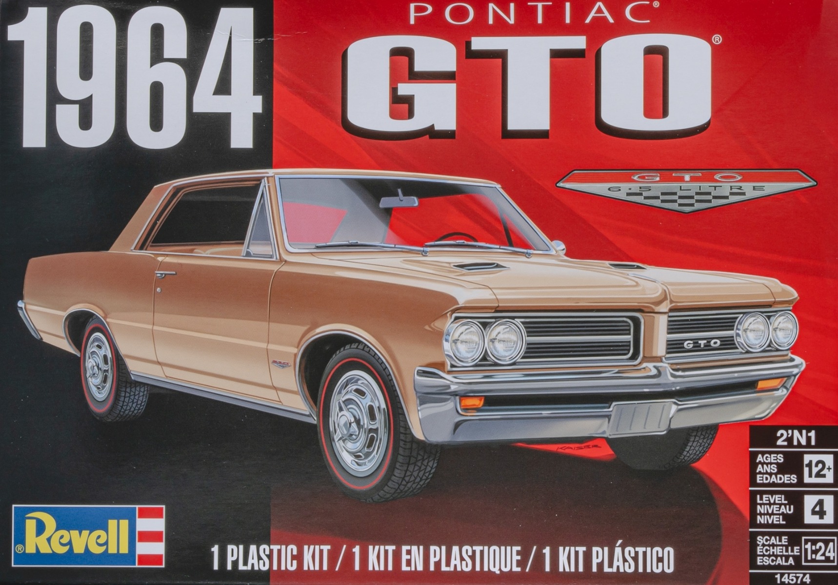 Revell RE14574 Pontiac GTO, 1964, model kit