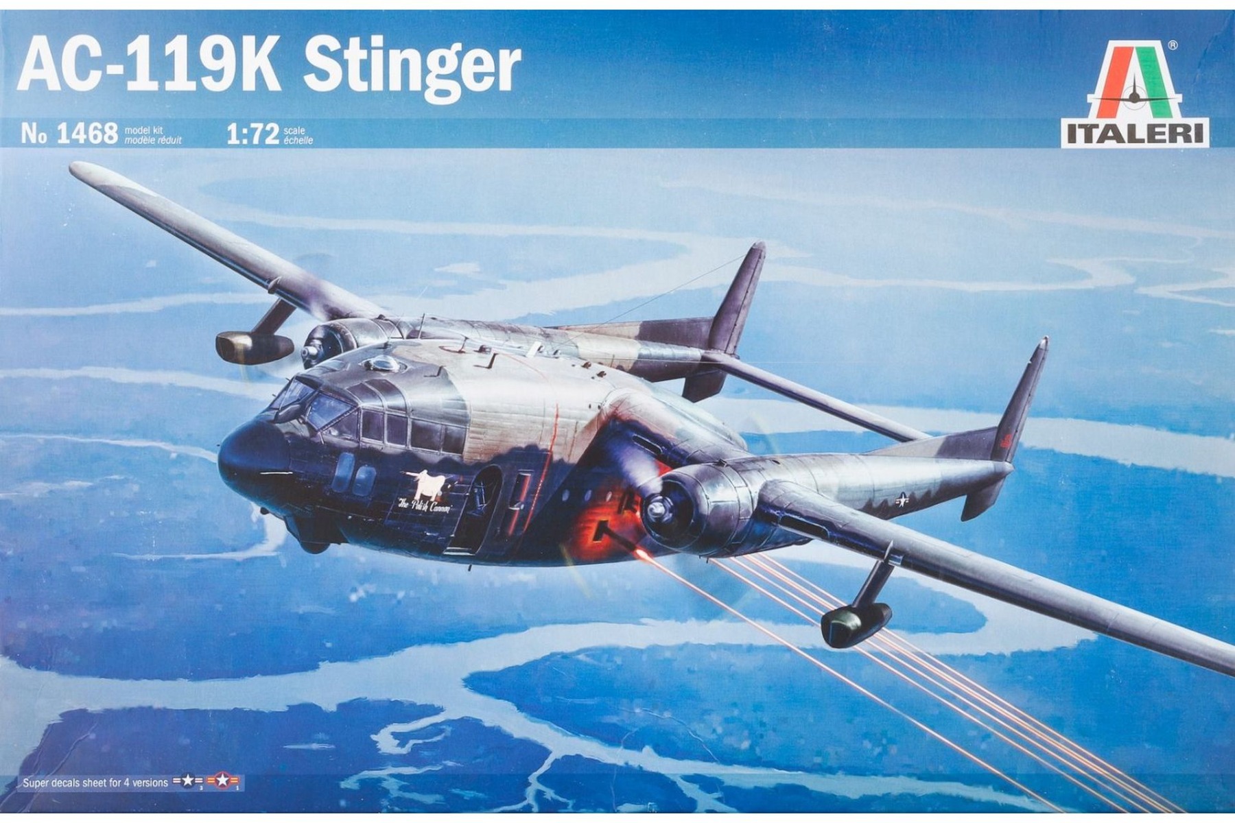 Italeri IT1468 AC-119K Stinger, model kit