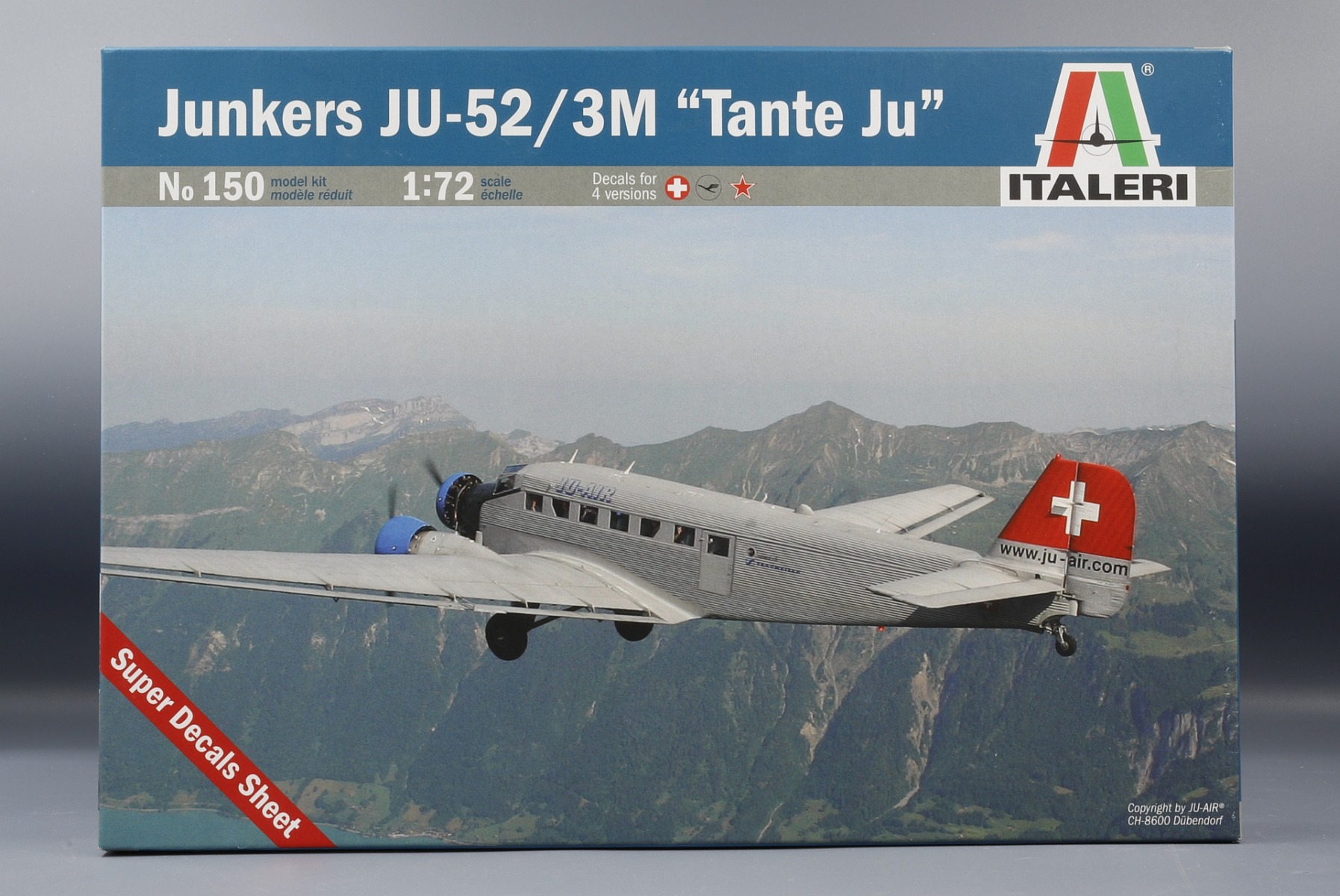 Italeri IT0150 Junkers Ju-52/3 M 