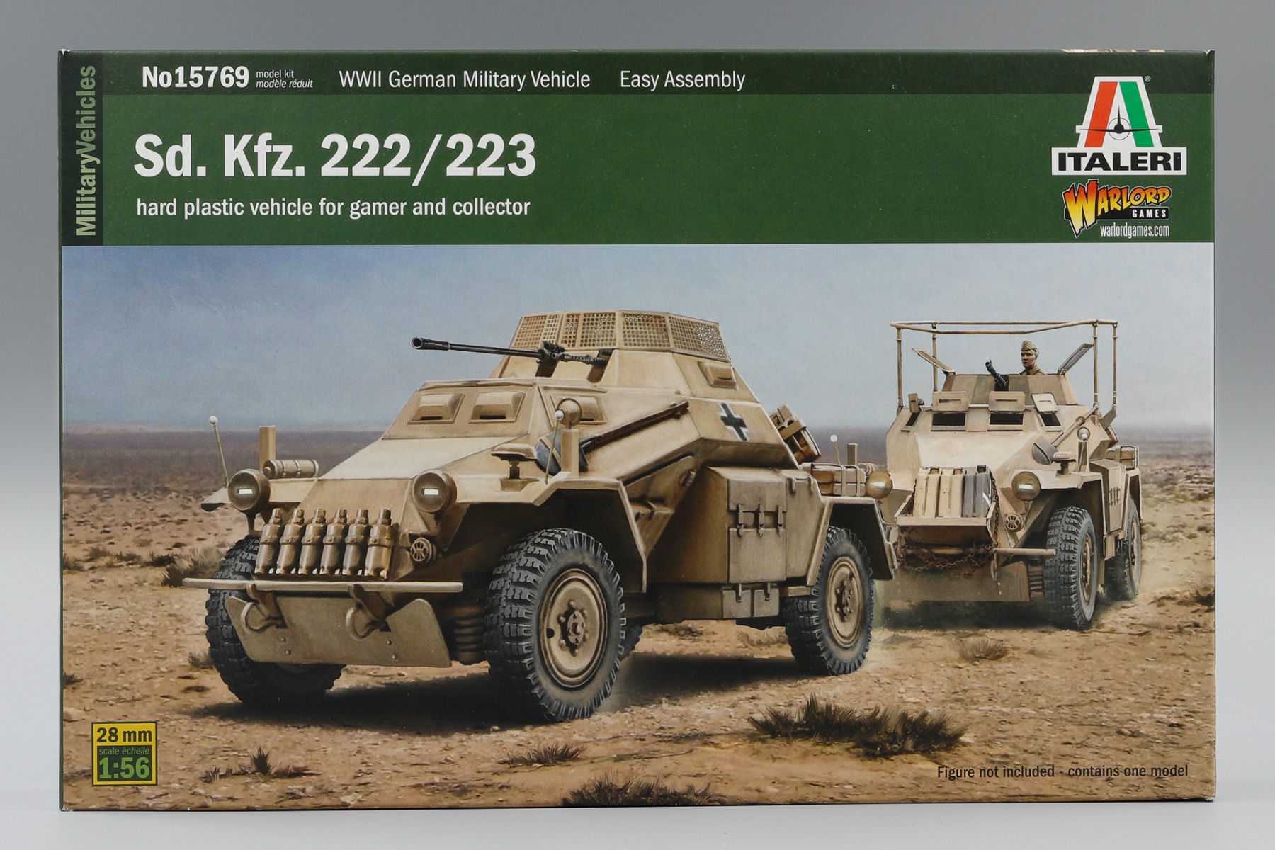 Italeri IT15769 Sd.Kfz.222 / Sd.Kfz.223, model kit