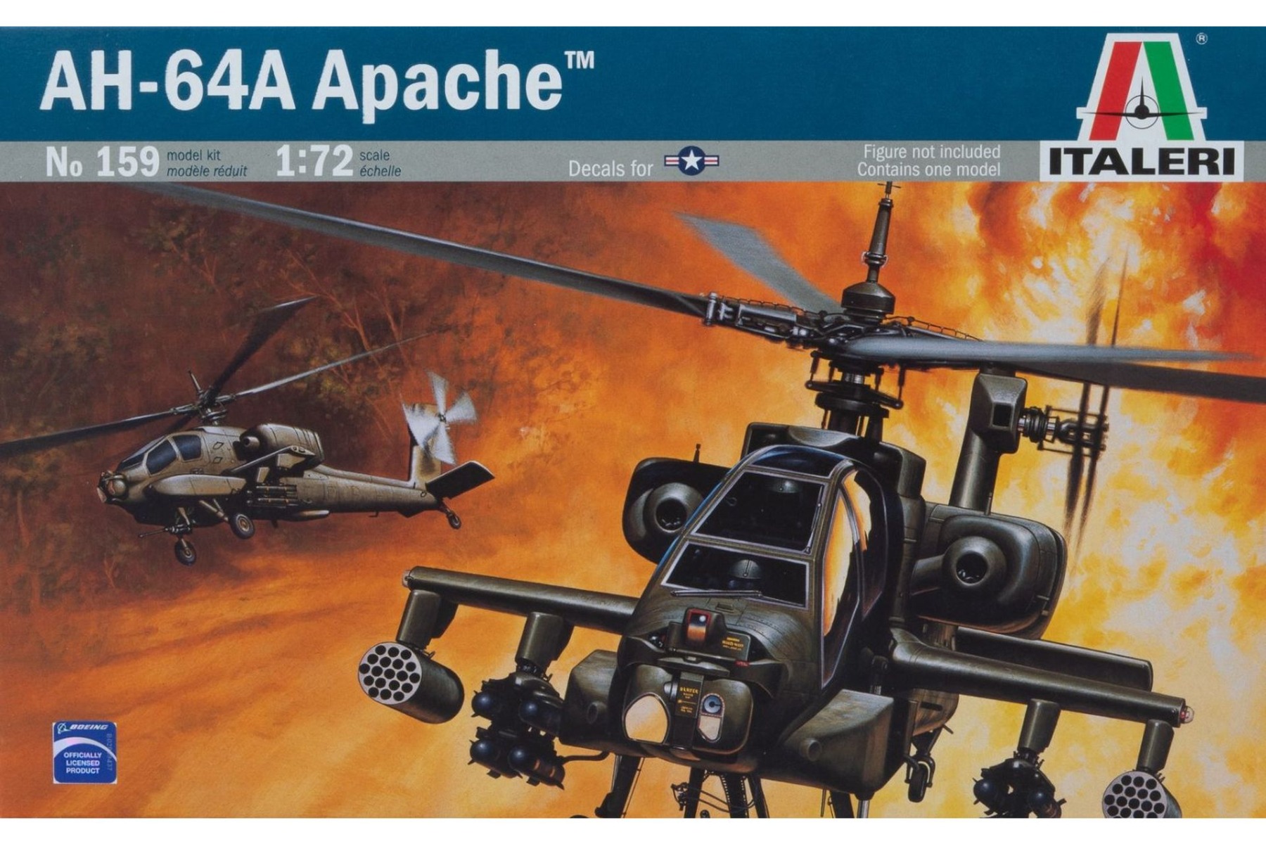 Italeri IT0159 Boeing 64 A Apache, model kit