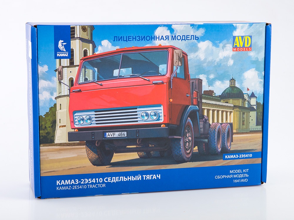 1641AVD Kamaz-2E5410 tractor truck, prototype, model kit