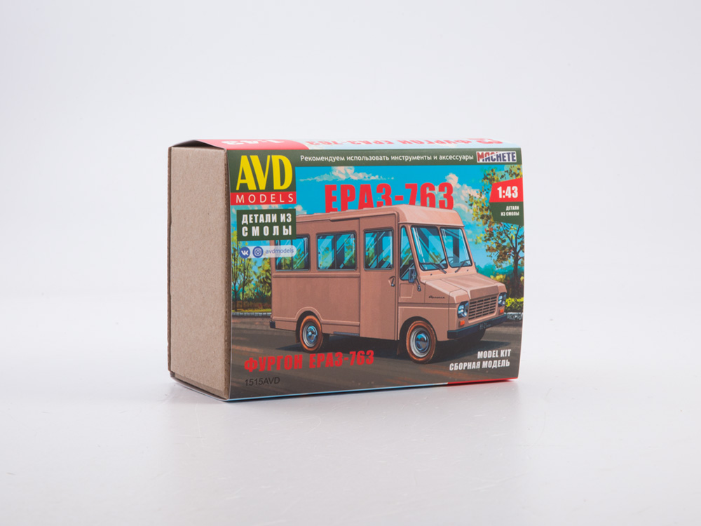 1515AVD ERAZ-763 van, model kit