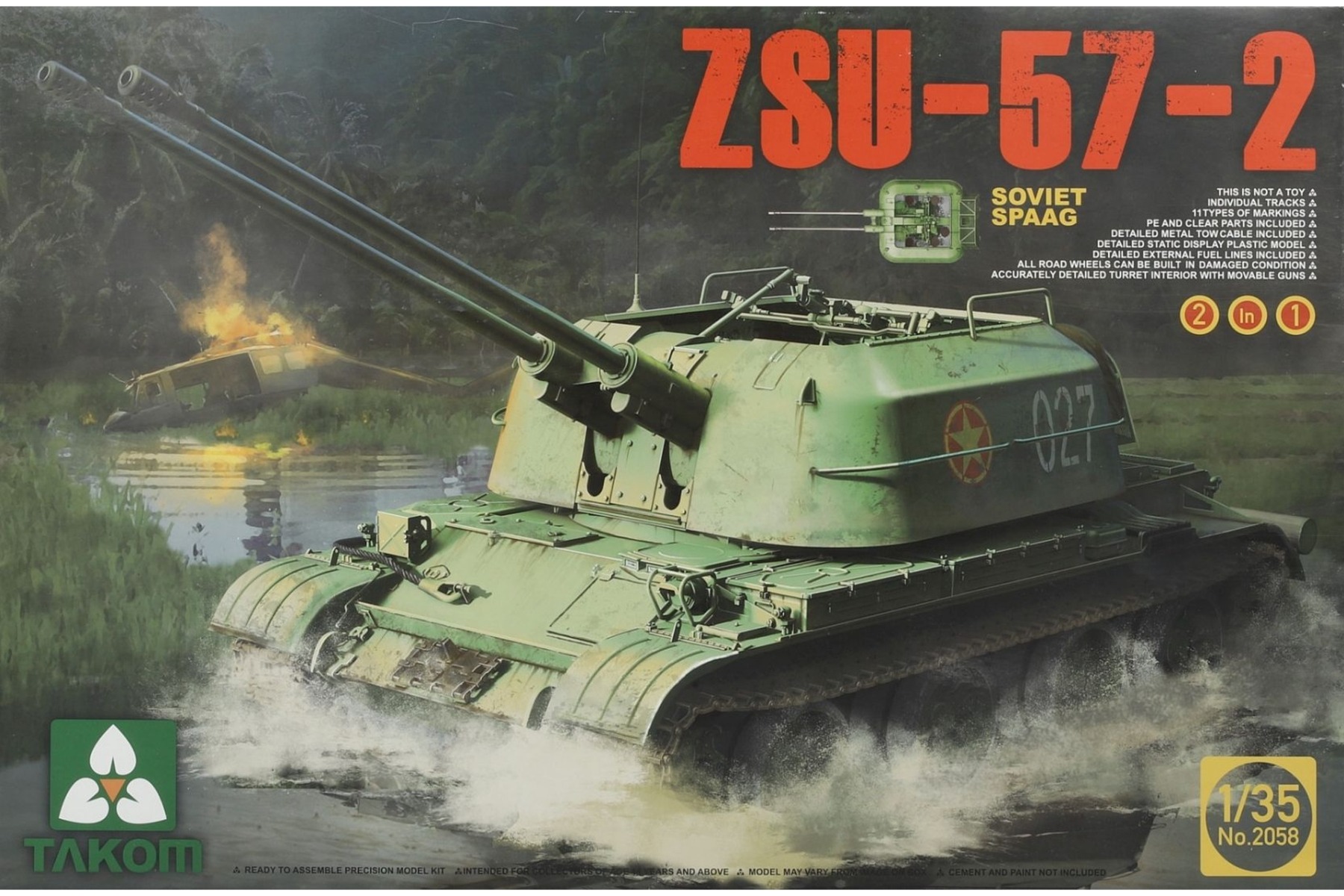 TAKOM2058 ZSU-57-2 Soviet SPAAG