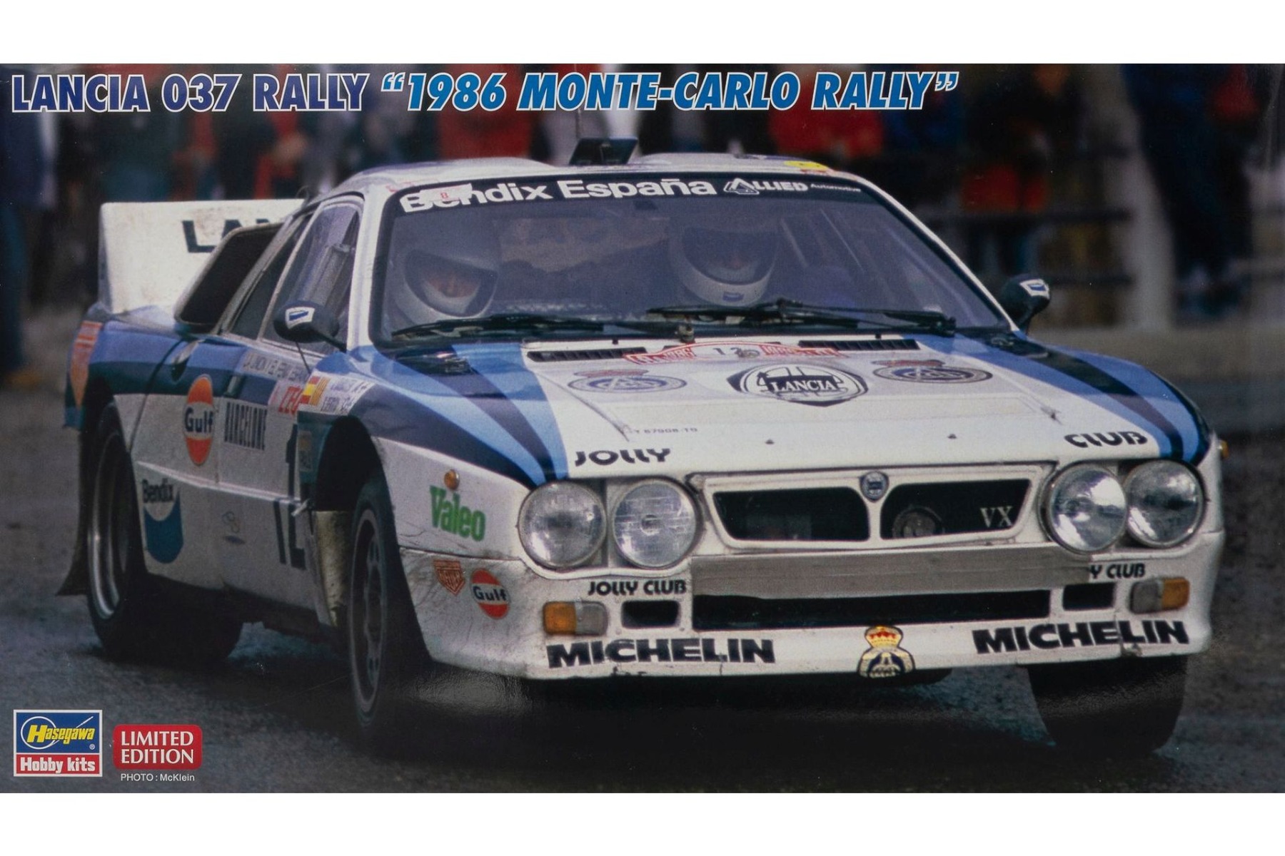 Hasegawa HG20681 Lancia 037 Rallye (1986 Monte-Carlo Rally), model kit