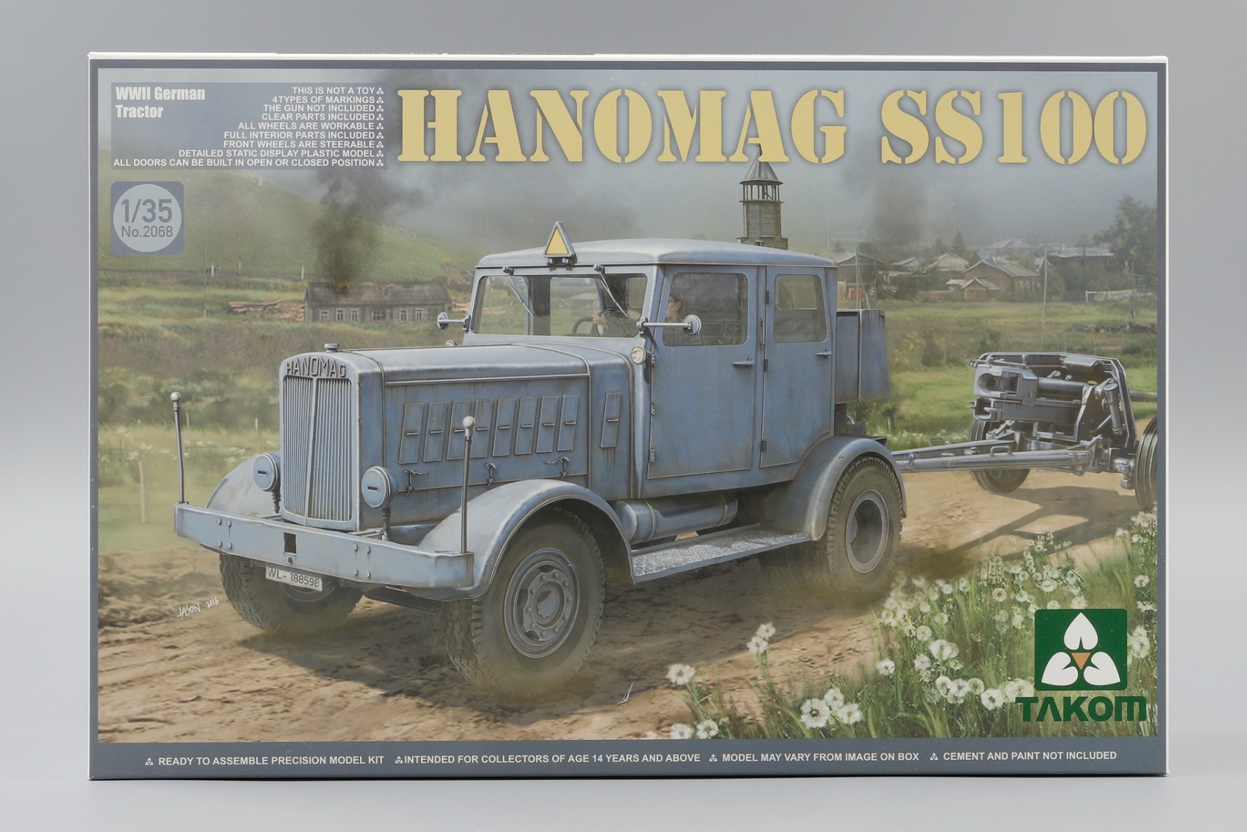TAKOM2068 Hanomag SS100 WWII German Tractor