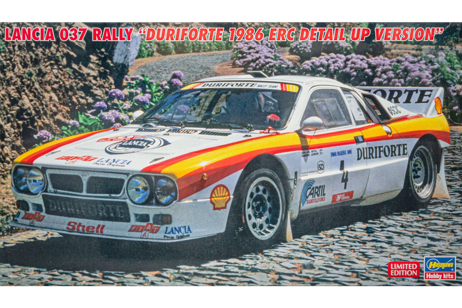 Hasegawa HG20775 Lancia 037 Rally Duriforte, 1986, 