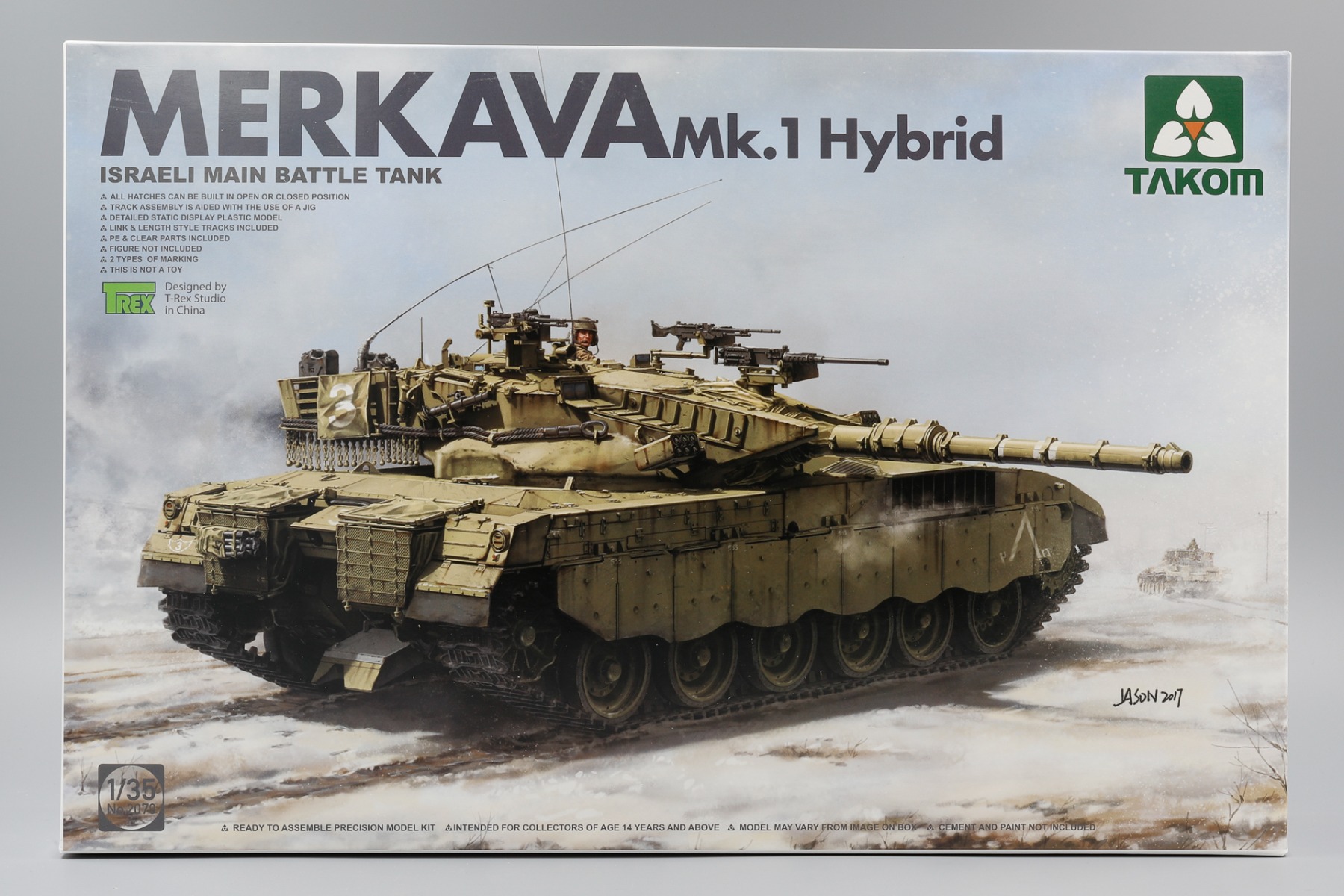 TAKOM2079 Merkava Mk.1 Hybrid - Israel Main Battle tank