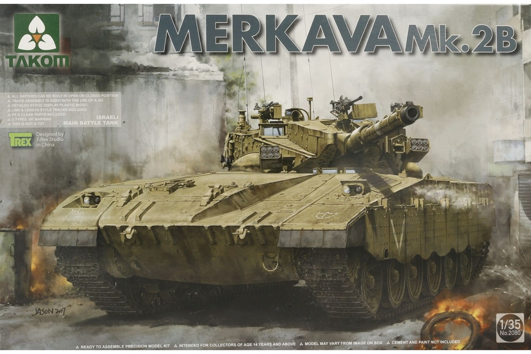 TAKOM2080 Merkava Mk.2B