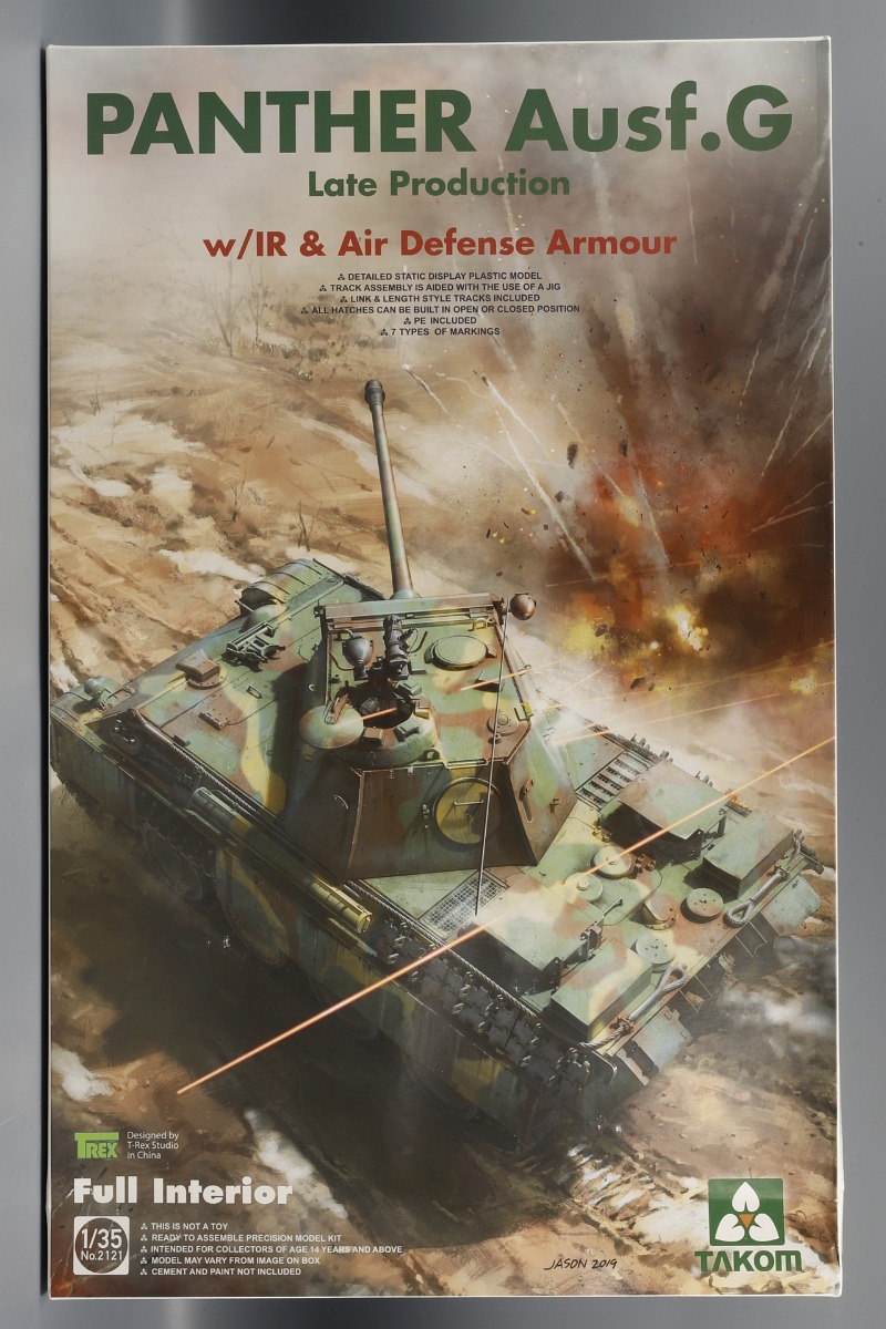 TAKOM2121 PANTHER Ausf. G Late Production w/IR & Air Defense Armour