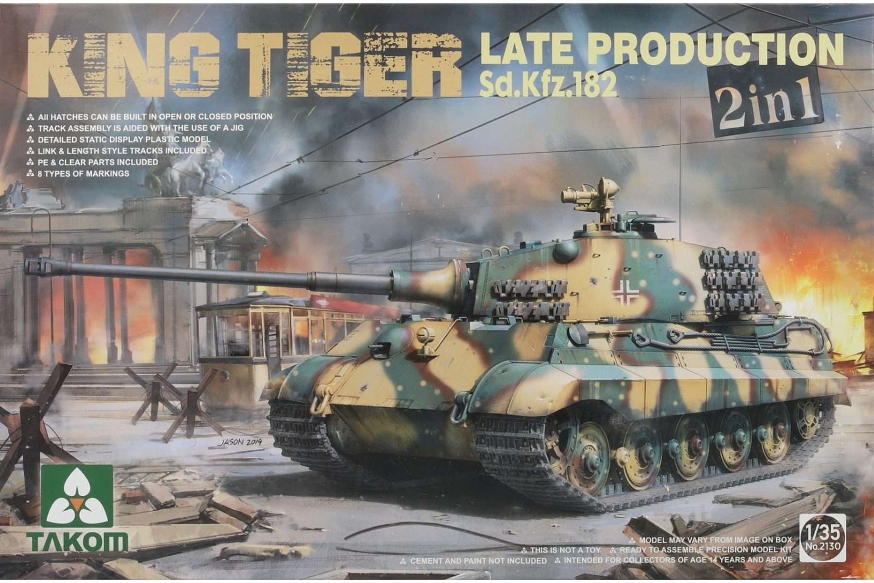 TAKOM2130 KING TIGER Late Production Sd.Kfz.182