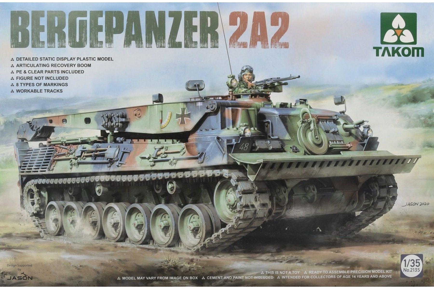 TAKOM2135 Bergepanzer 2A2
