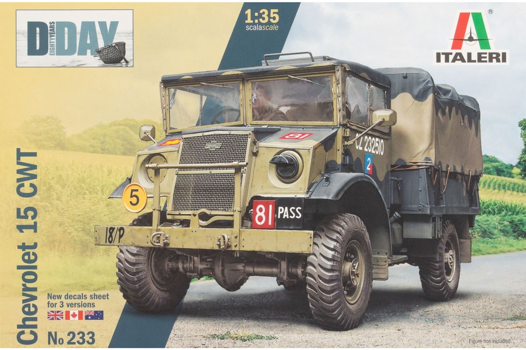 Italeri IT0233 Chevrolet 15 CWT truck, model kit