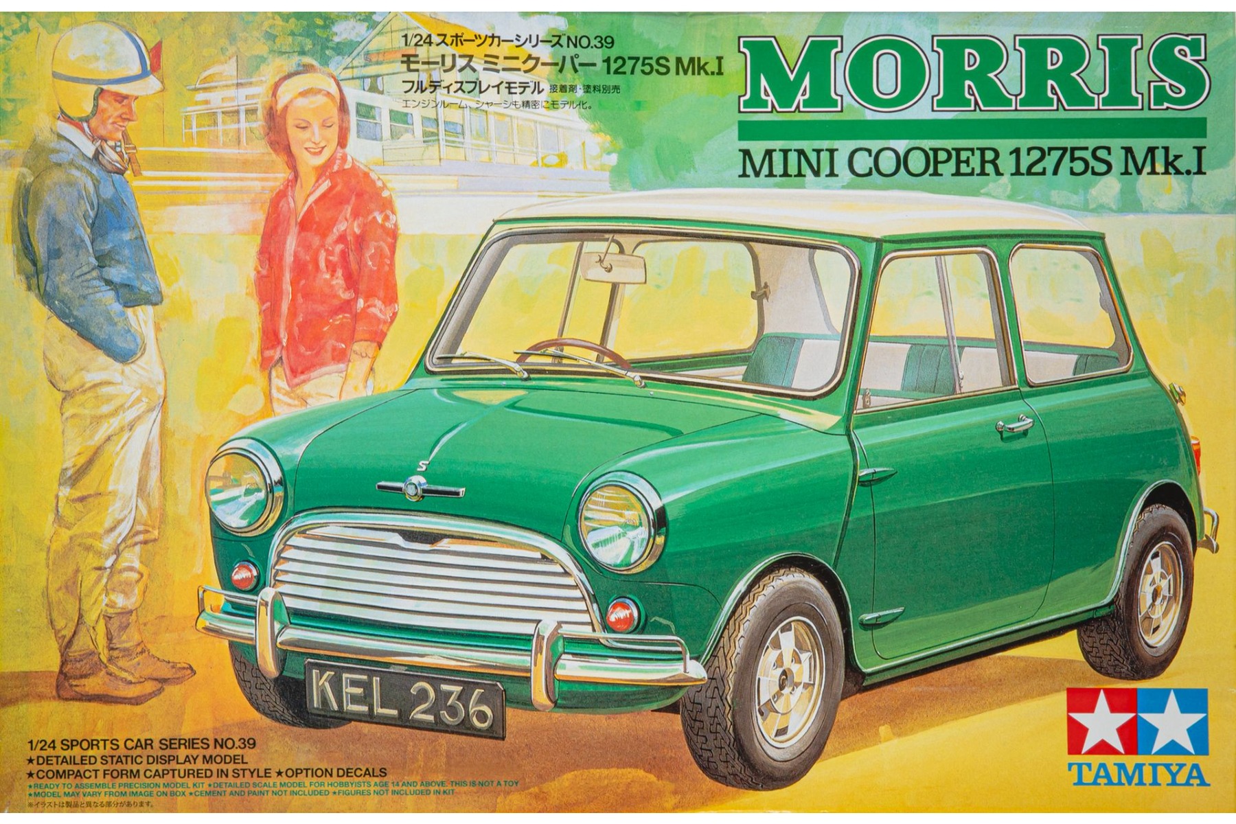 Tamiya TA24039 Morris Mini Cooper 1275S Mk.I, model kit