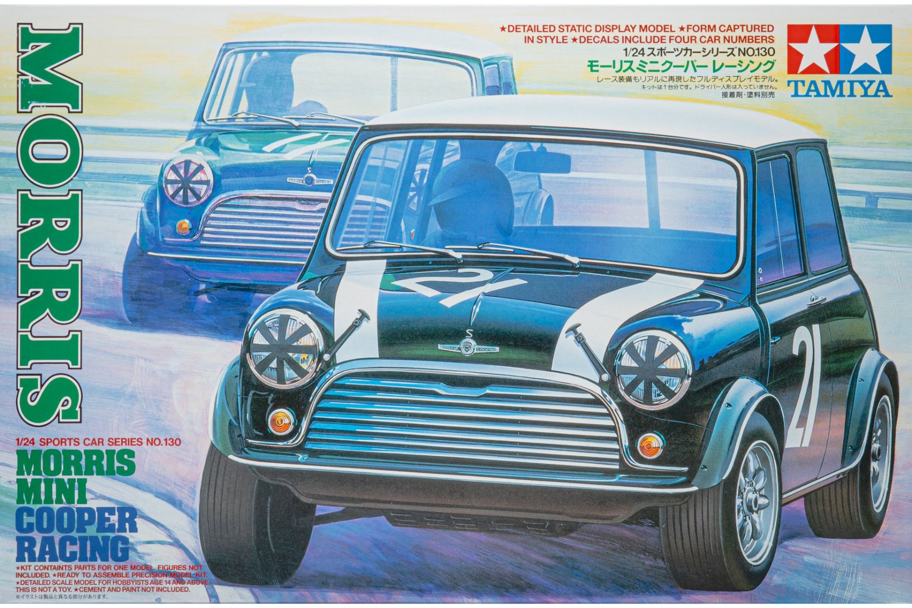 Tamiya TA24130 Morris Mini Cooper Racing, model kit