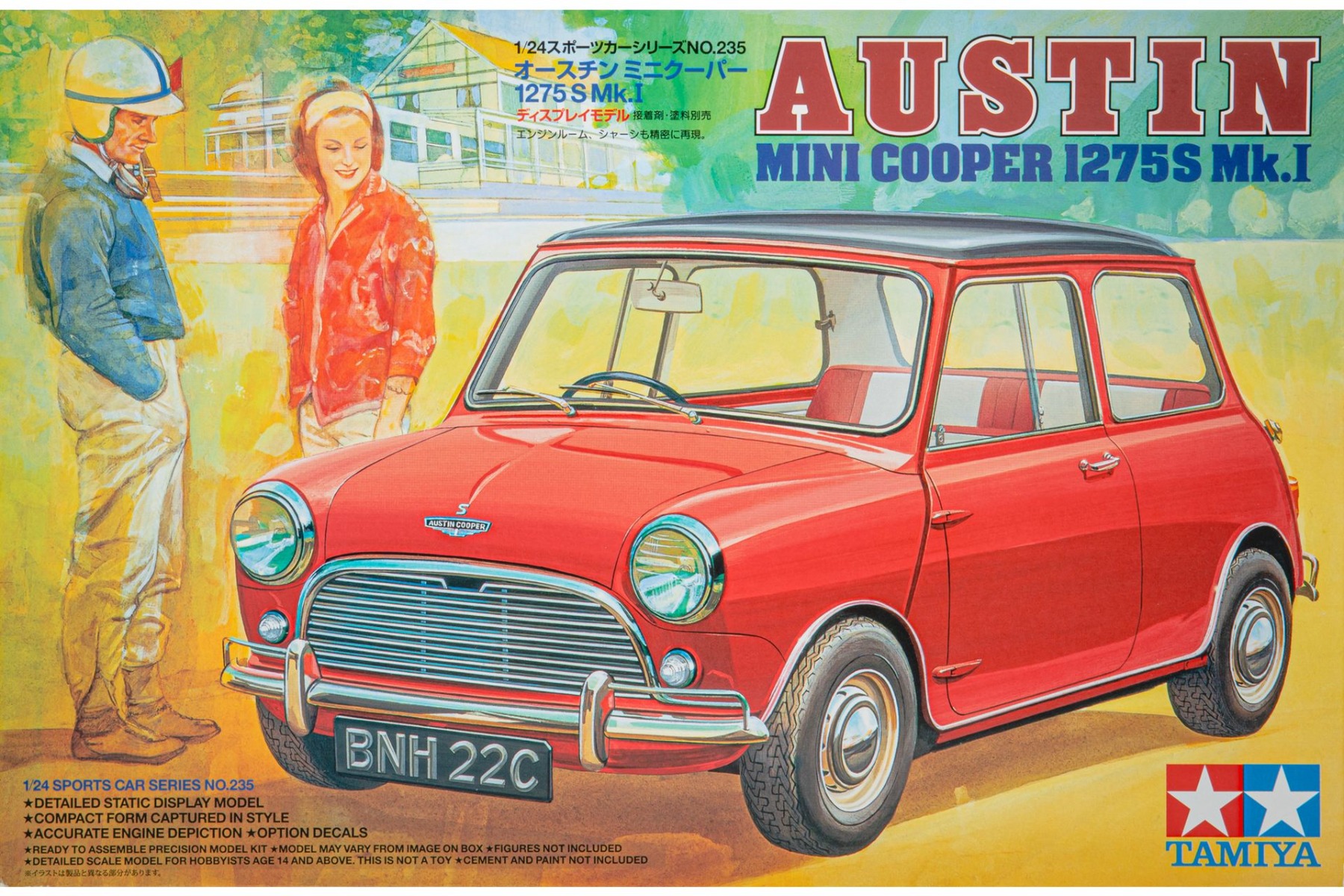 Tamiya TA24235 Austin Mini Cooper 1275S Mk.I, model kit