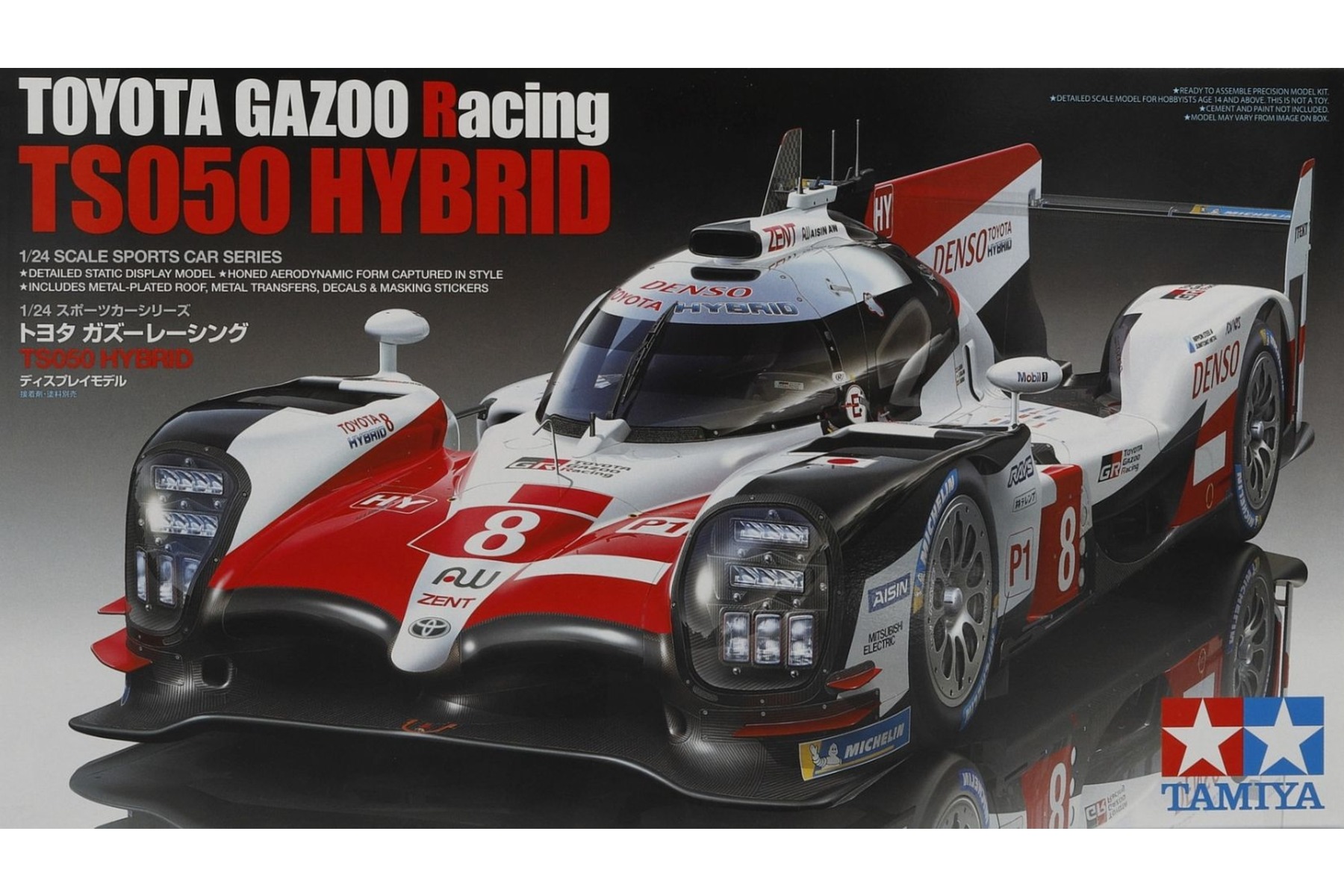 Tamiya TA24349 Toyota GAZOO Racing TS050 Hybrid, model kit