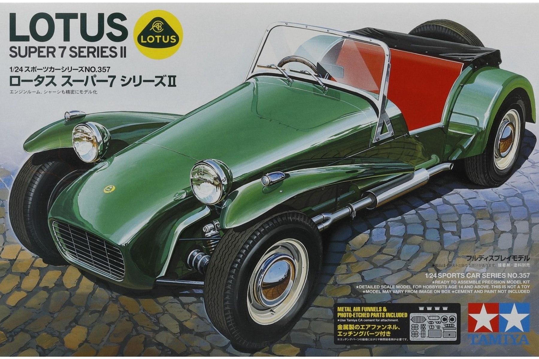 Tamiya TA24357 Lotus Super 7 Series II, model kit