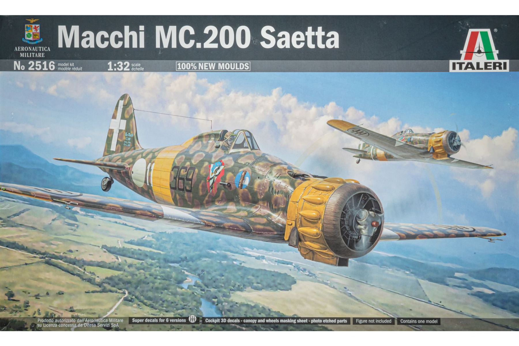 Italeri IT2516 Macchi C.200 Saetta, model kit