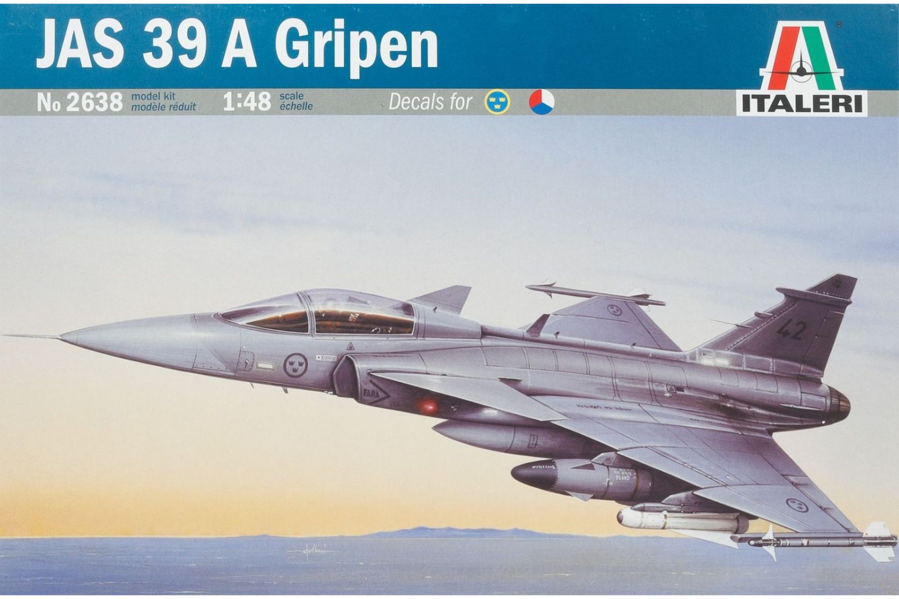 Italeri IT2638 Saab JAS 39 A Gripen
