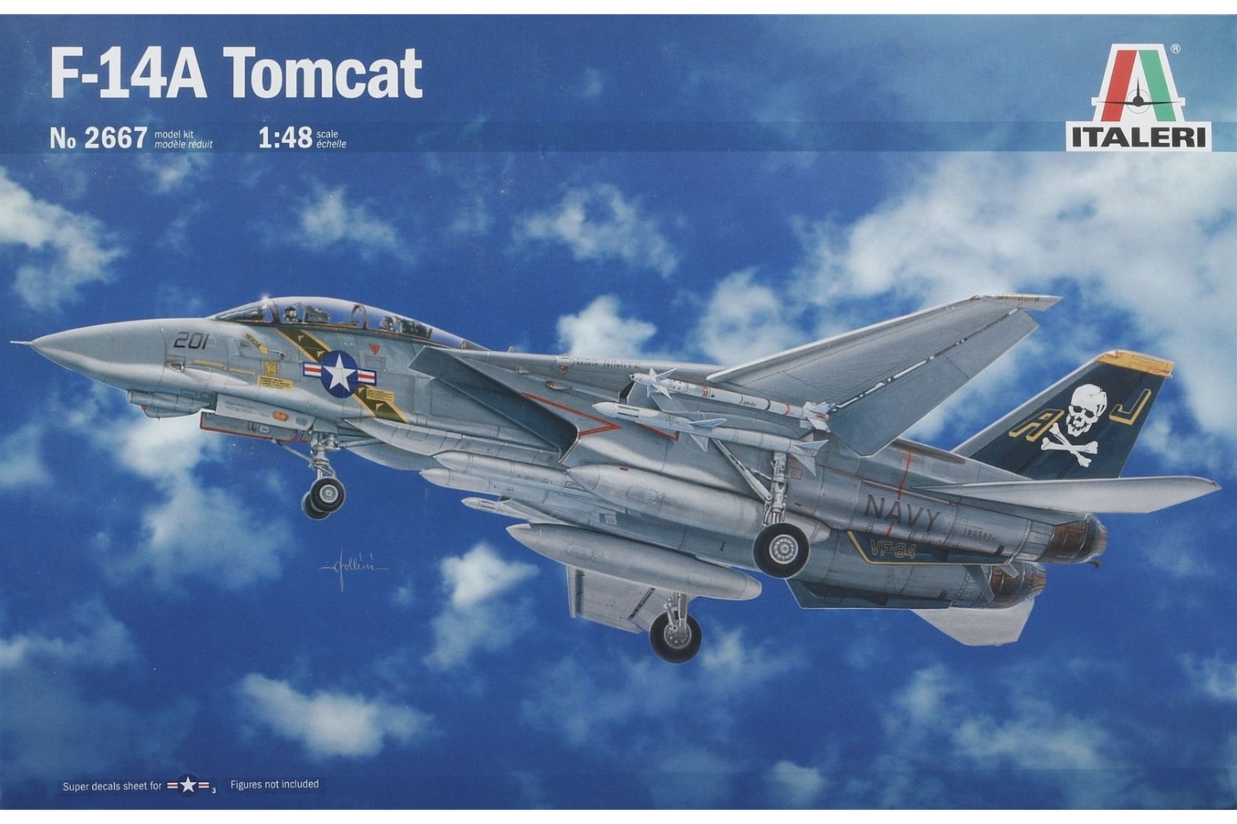 Italeri IT2667 Grumman F-14A Tomcat, model kit