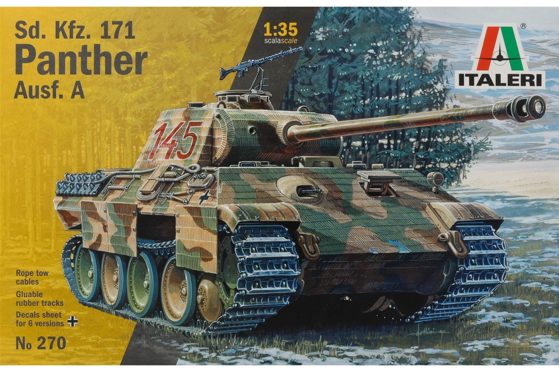 Italeri IT0270 Sd.Kfz.171 Panther Ausf. A
