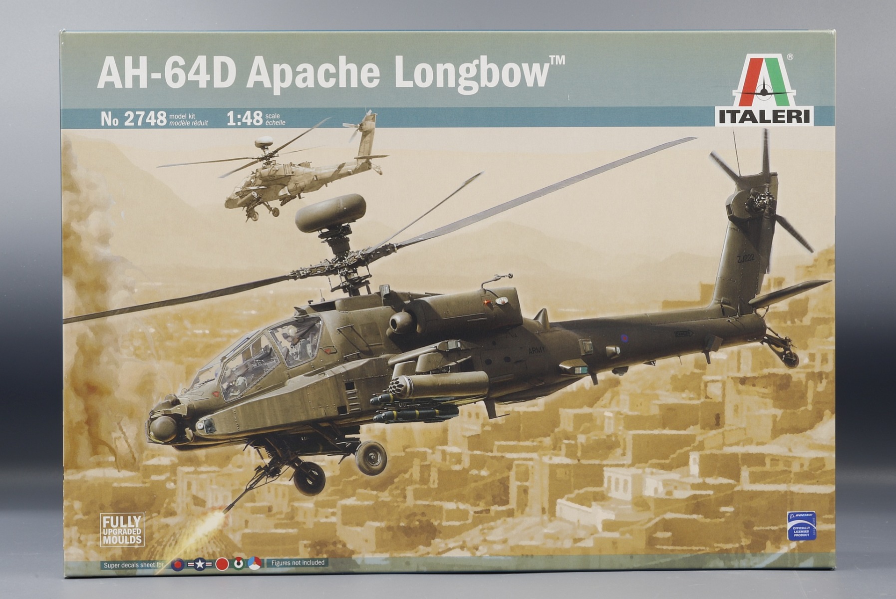 Italeri IT2748 AH-64D Longbow Apache, model kit
