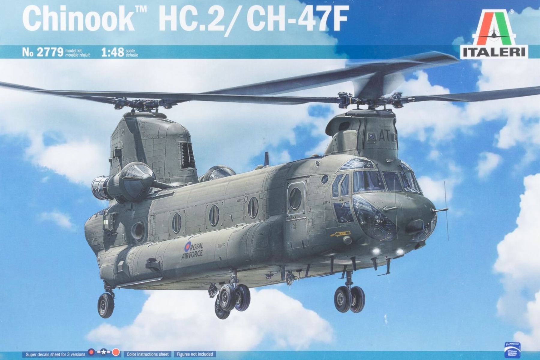 Italeri IT2779 Chinook HC.2/ CH-47F, model kit