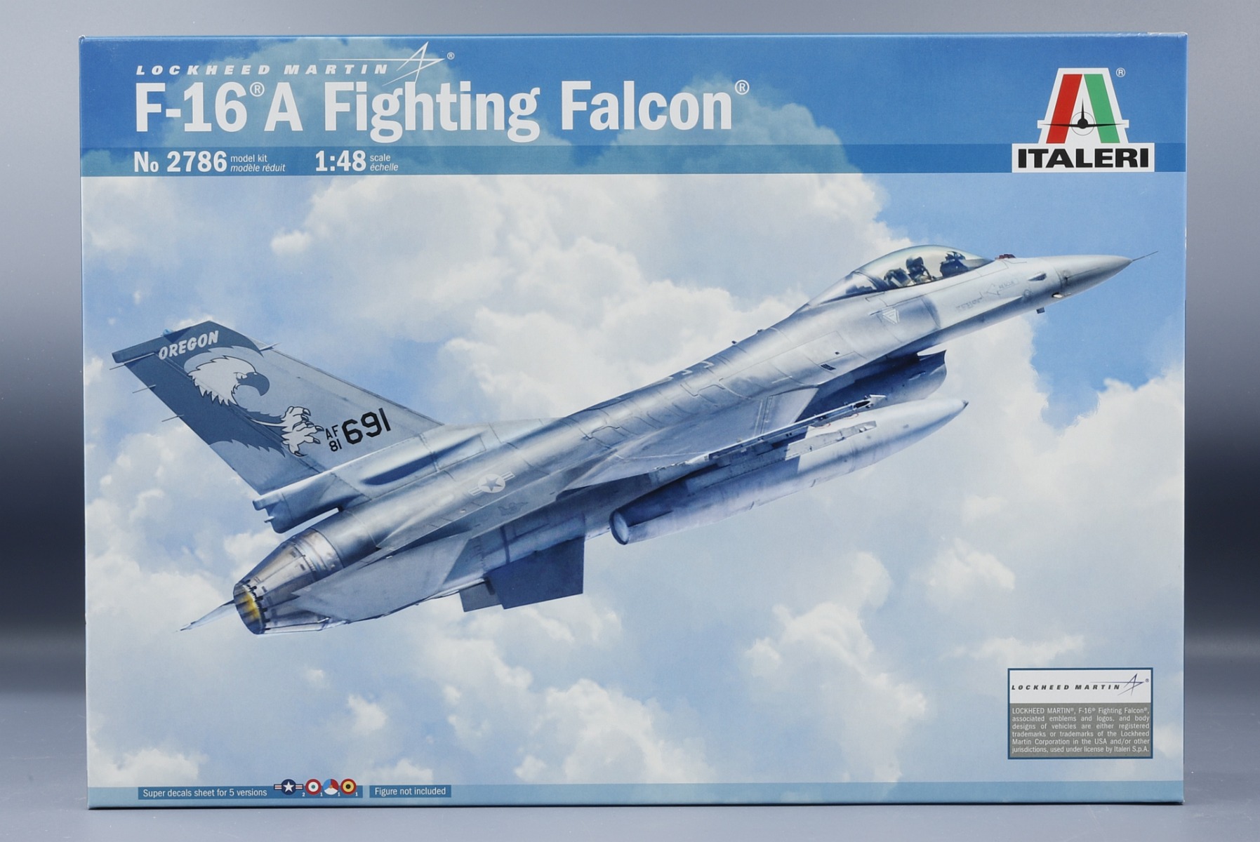 Italeri IT2786 Lockheed Martin F-16 A Fighting Falcon, model kit