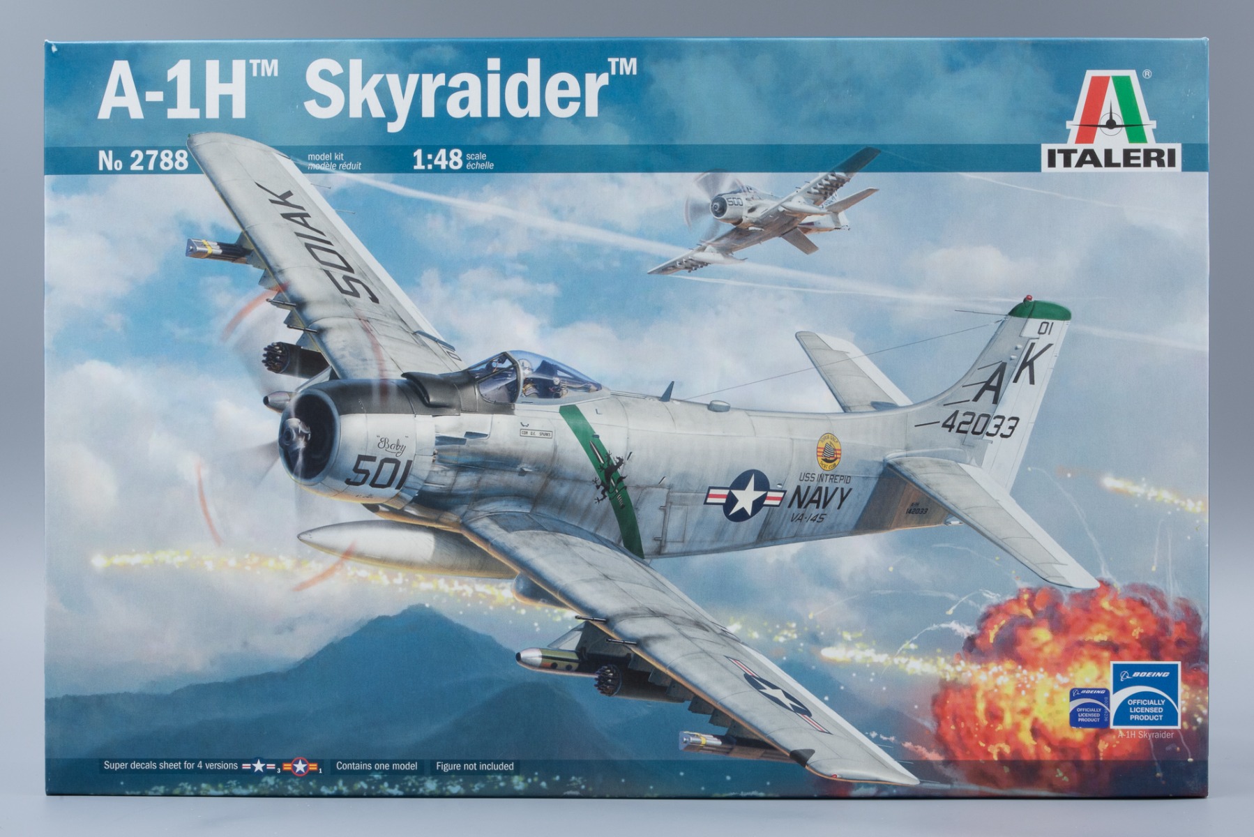 Italeri IT2788 Douglas A-1H Skyraider, model kit