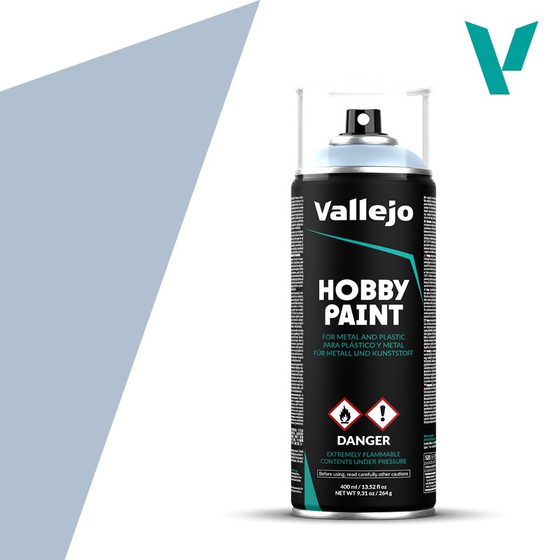 Wolf Grey 400ml spray Vallejo Hobby Paint Primer 28020 