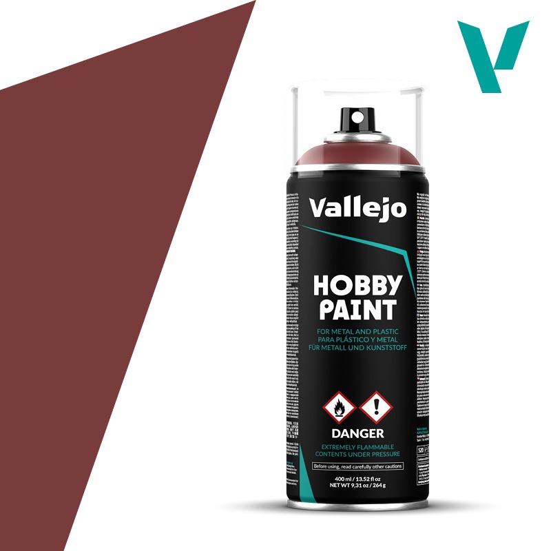 Gory Red 400ml spray Vallejo Hobby Paint Primer 28029