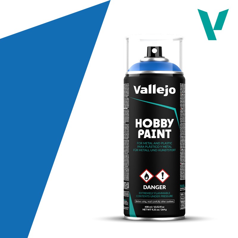 Magic Blue 400ml spray Vallejo Hobby Paint Primer 28030