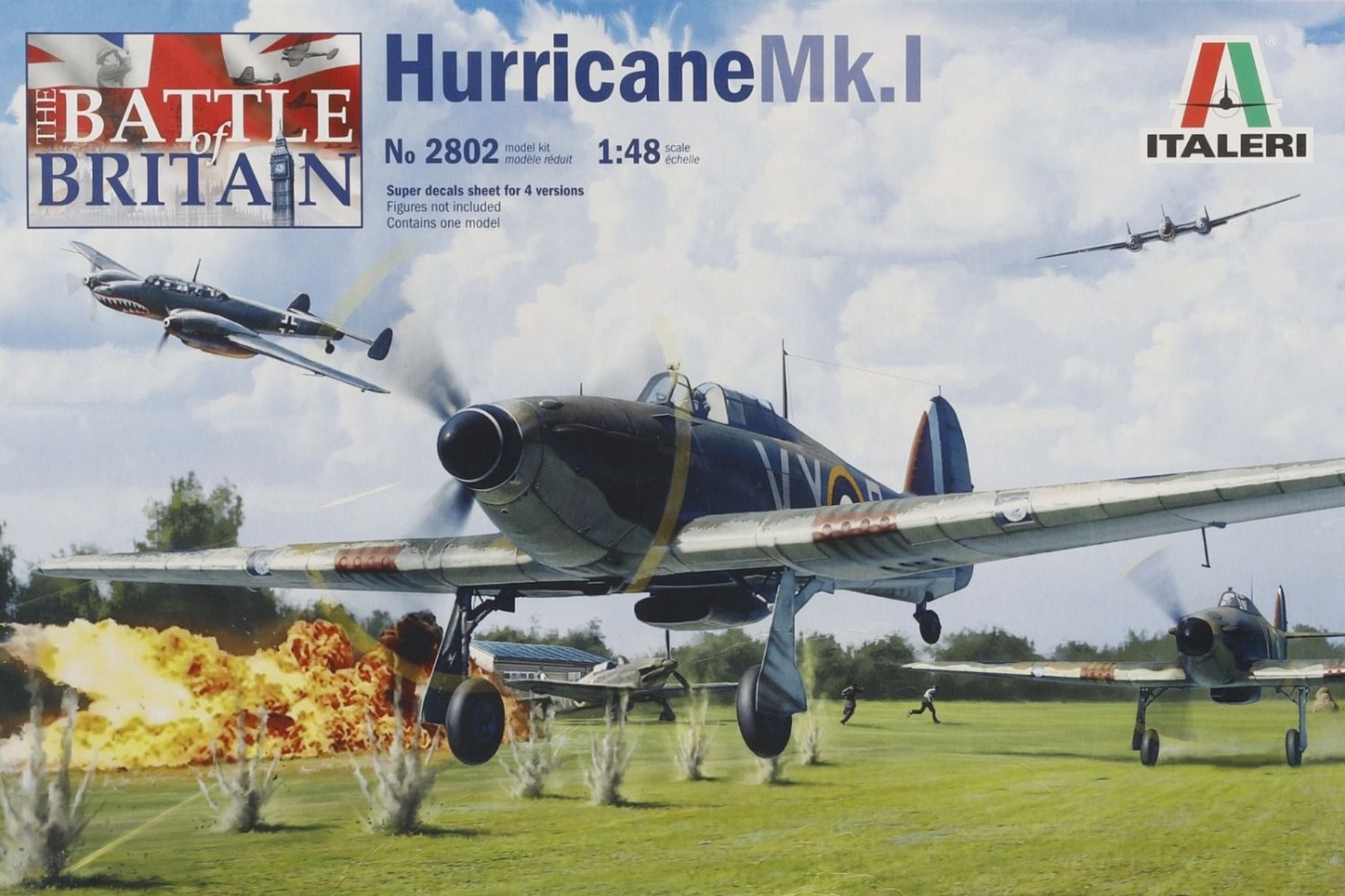 Italeri IT2802 Hurricane Mk.I 