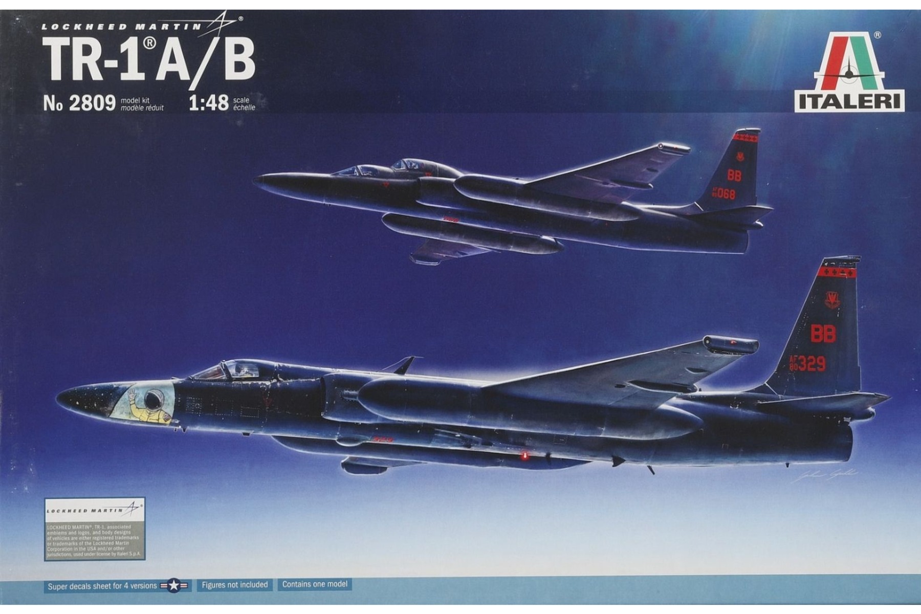 Italeri IT2809 Lockheed TR-1A/B, model kit