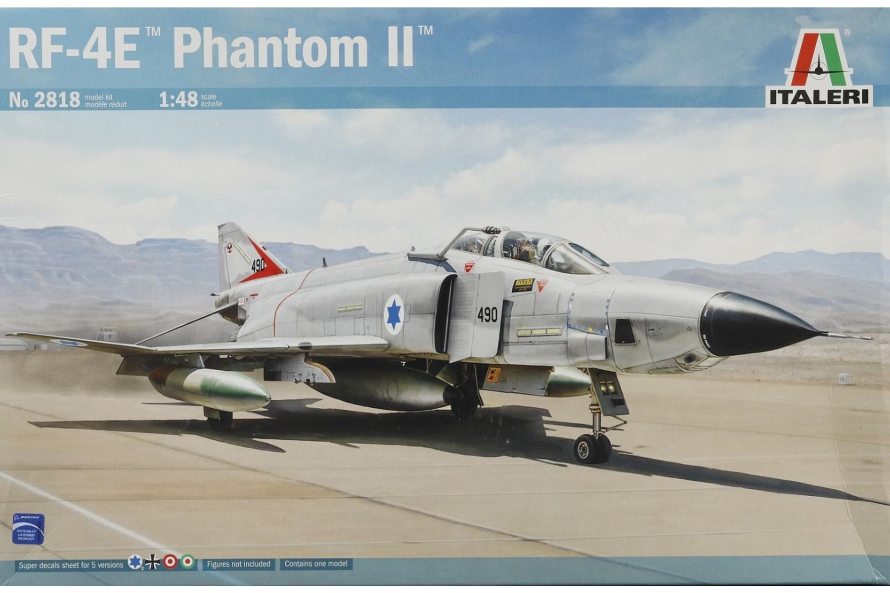 Italeri IT2818 RF-4E Phantom II, model kit