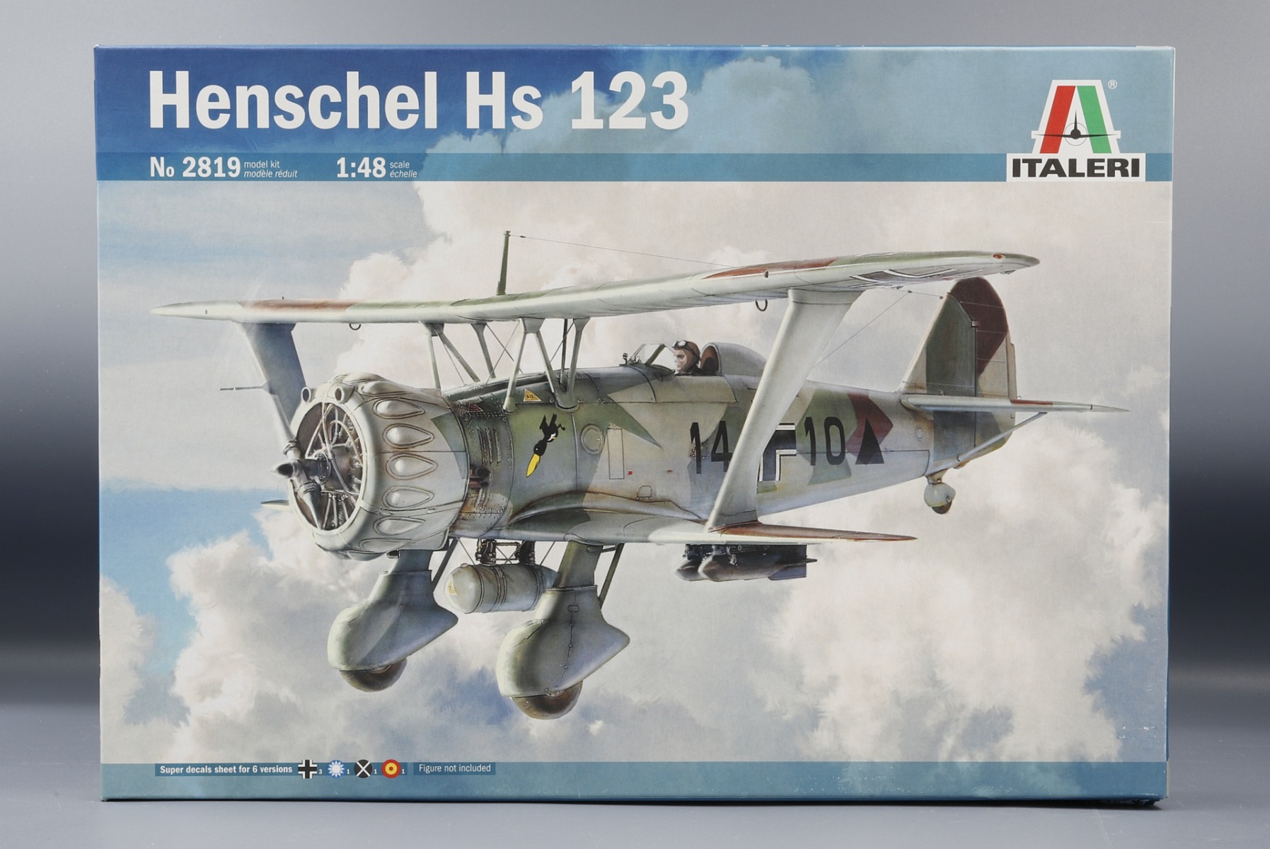 Italeri IT2819 Henschel Hs-123, model kit
