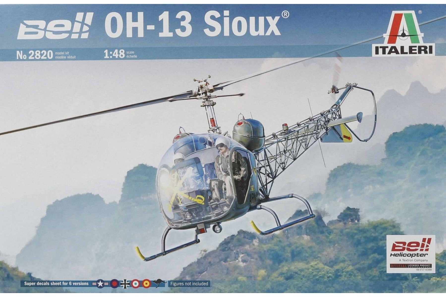 Italeri IT2820 Bell OH-13 Scout 