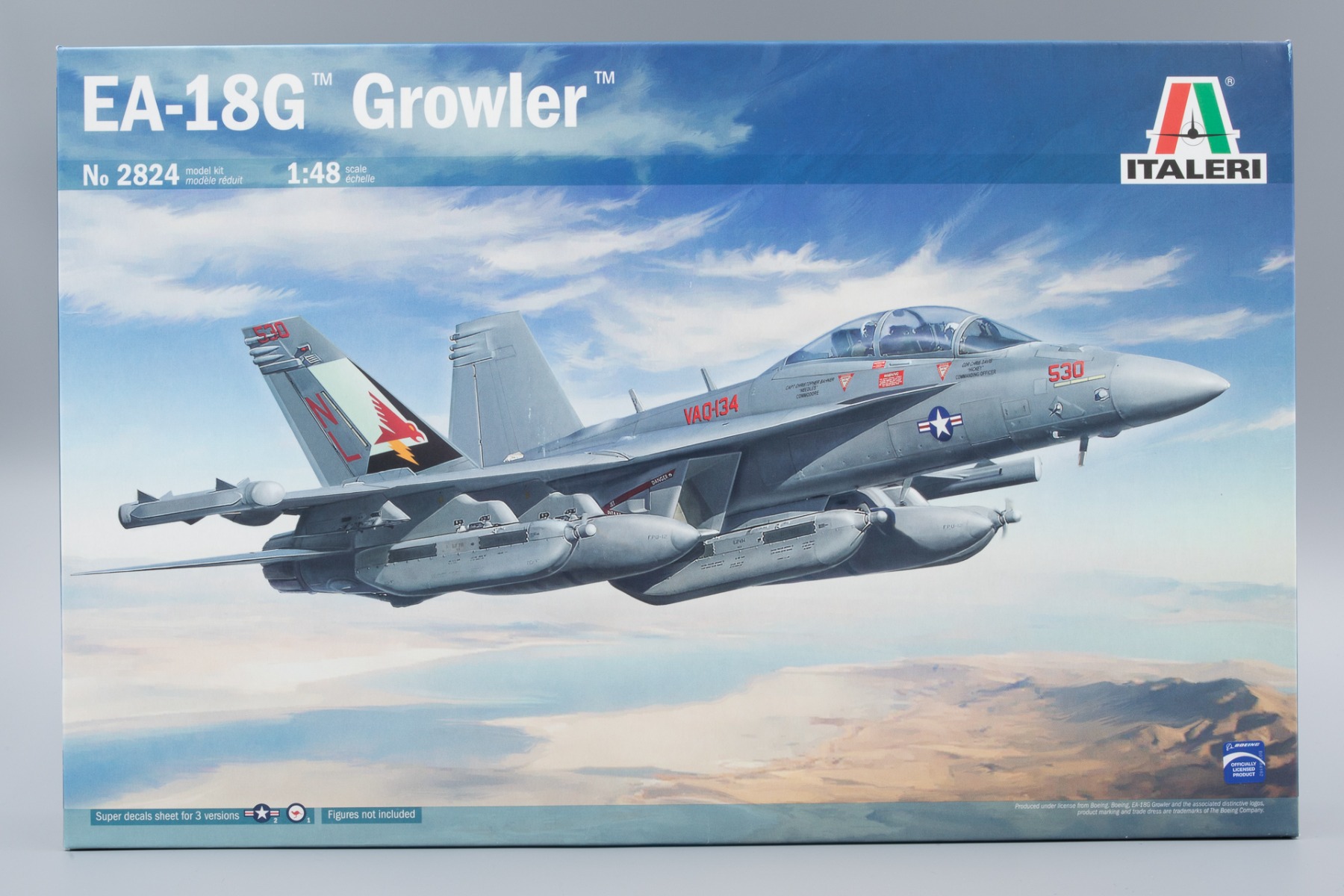 Italeri IT2824 Boeing EA-18G Growler US Navy & RAAF, model kit