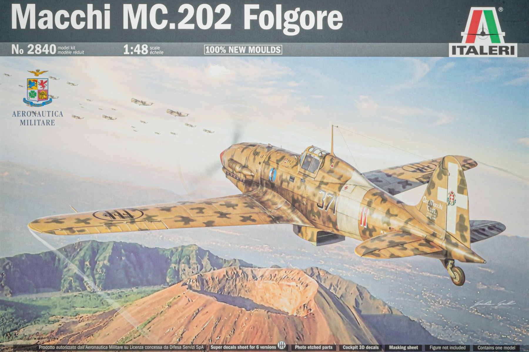 Italeri IT2840 Macchi MC.202 Folgore, model kit