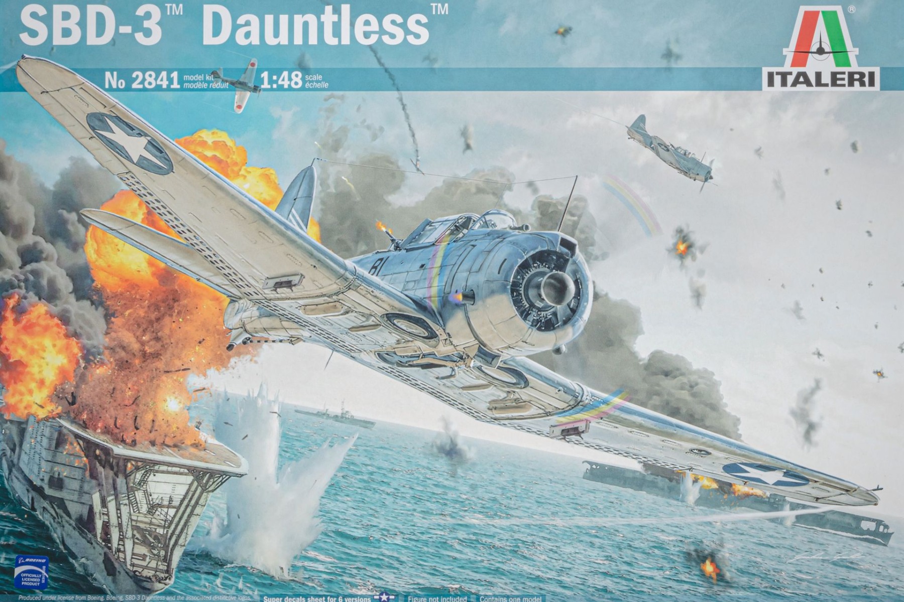 Italeri IT2841 SBD-3 Dauntless, model kit